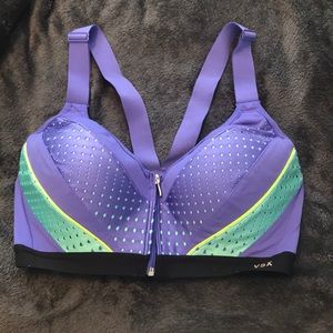 Zip front Victoria’s Secret sports bra
